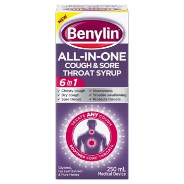 All In One Cough Syrup 250ml