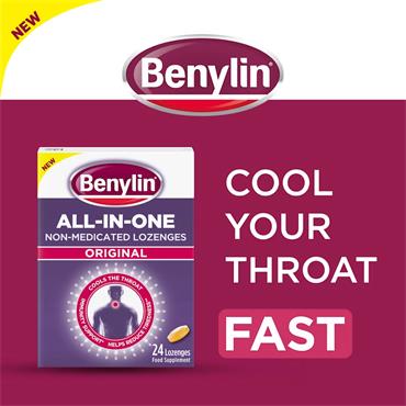 Benylin All In One Lozenge Original 24s