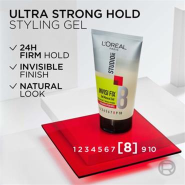 STUDIO MINERAL CONTROL INVISI GEL EXTRA STRONG 150