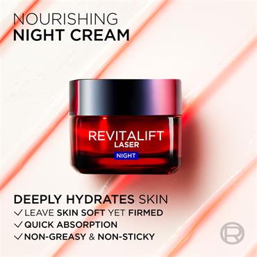 LOreal Revitalift Laser Triple Action Night Cream
