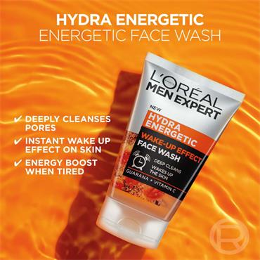 LOreal Men Expert Hydra Energetic Face Wash 100ml