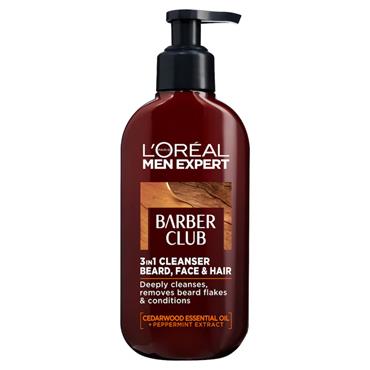 Loreal Men BarberClub Beard Face & Hair Wash 200m