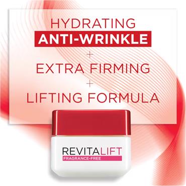 LOreal Revitalift Hydrating Fragrance Free Cream