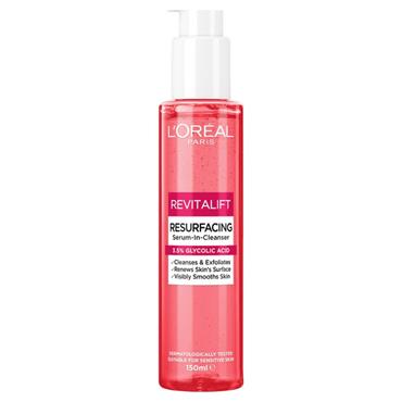 LOreal Revitalift Resurfacing Serum In Cleanser