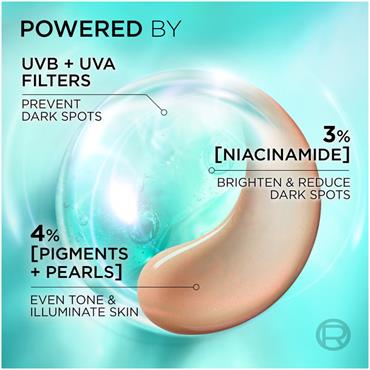 Loreal Pearl Bright Reveal Tinted Spf50