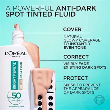 Loreal Pearl Bright Reveal Tinted Spf50