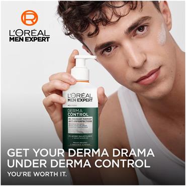 Loreal men Expert Derma Control Cleanser 260ml