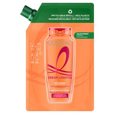 LOreal Dream Lengths Refill Shampoo 500ml