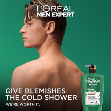 LOreal Men Expert Derma Control Shower Gel 1Ltr
