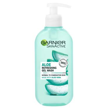 Garnier SkinActive Aloe Refreshing Gel Wash 200ml