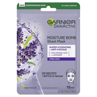 garnier moisture bomb de-tiring mask