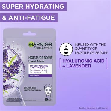 garnier moisture bomb de-tiring mask
