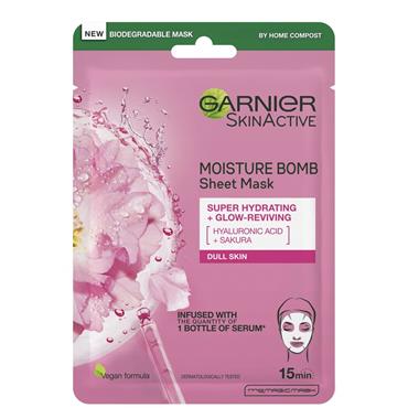 Garnier skin active moisture bomb super hydrating