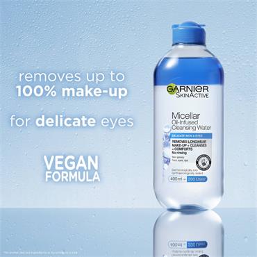 Garnier Micellar Oil Infused Micellar Water Delicate Skin 400ml