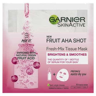 Garnier Fruit Aha Shot Tissue Mask