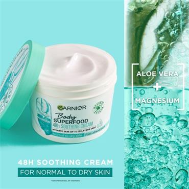 Garnier BodyFood Aloe Moisturising Cream 380ml