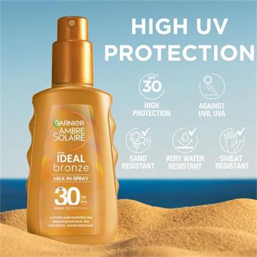 Ambre Solaire Ideal Bronze Milk SPF 30