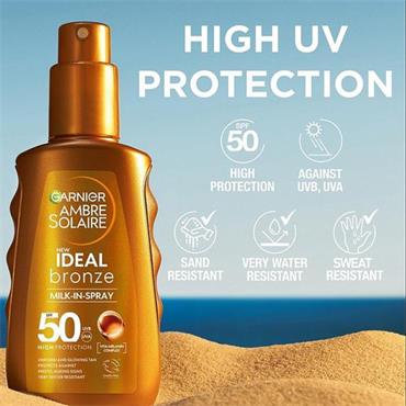 Ambre Solaire Ideal Bronze Milk 50