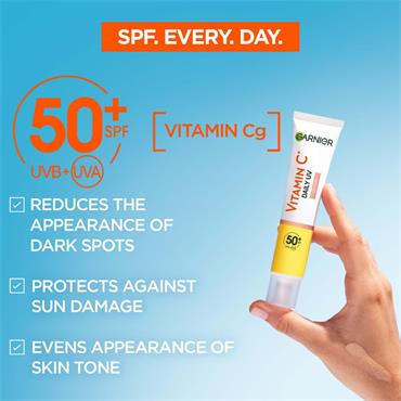 Garnier Vitamin C Daily UV Brightening Fluid Spf50
