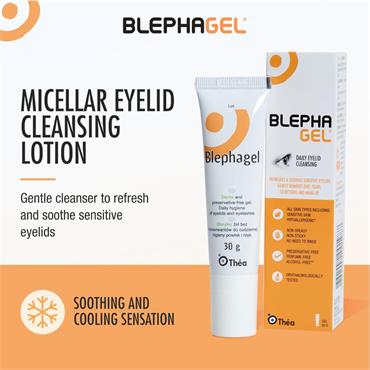 Blephagel Eyelid Hygiene Gel 30g