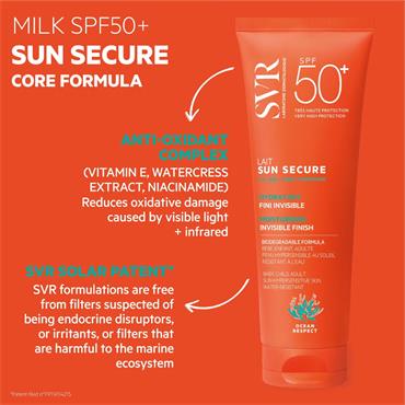 SVR Sun Secure Milk Spf50 100ml