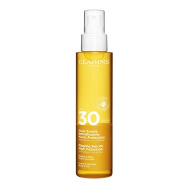 Clarins Glowing Sun Oil Protection spf30