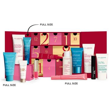 Clarins Christmas Advent 12 Day Calendar