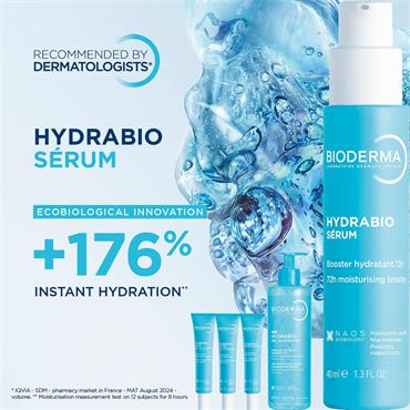 Bioderma Hydrabio Serum with Hyaluronic Acid and Niacinamide for Dry Dehydrated Skin 40ml