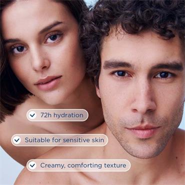 Bioderma Hydrabio Rich Face Cream for Dry Dehydrated Skin with Hyaluronic Acid 40ml