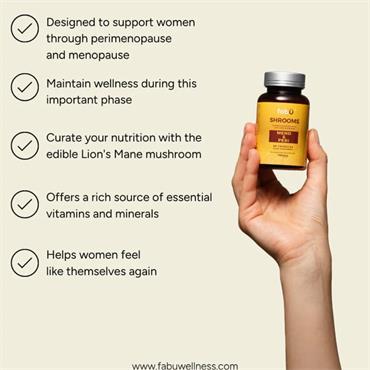 FabU Meno&Peri Shrooms 60 caps