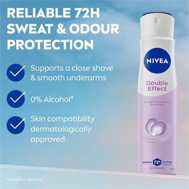 Nivea Anti Perspirant Double Effect 48hr 250ml