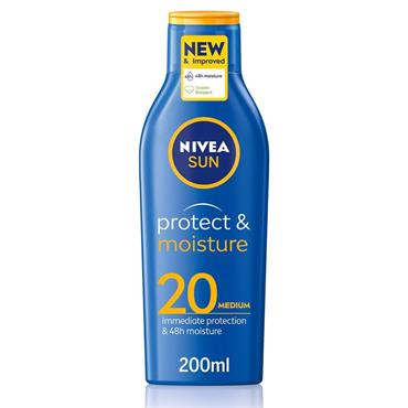 Nivea Sun Protect & Moisture Spf 20 200ml