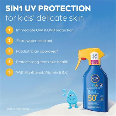 Nivea Sun Kids Protect & Care Spf 50+ 270ml