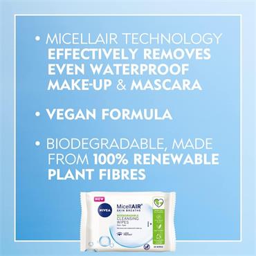 Nivea 3in1 Refreshing Cleansing Wipes