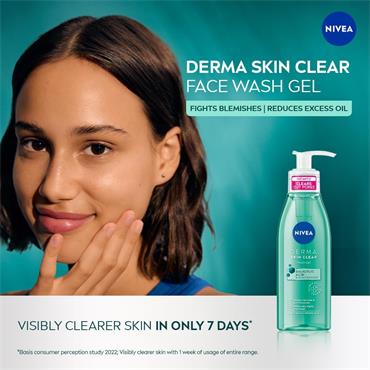 Nivea Derma Skin Clear Wash Gel