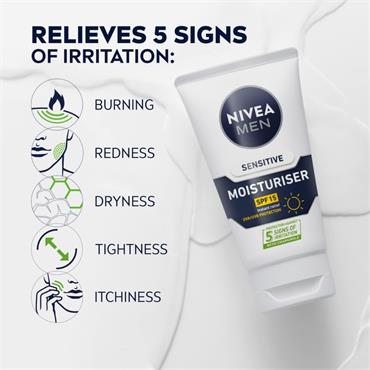 Nivea Sensitive Men Spf 15