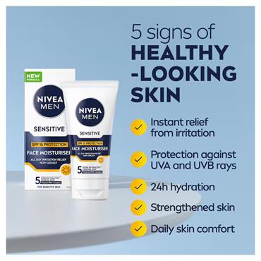 Nivea Sensitive Men Spf 15