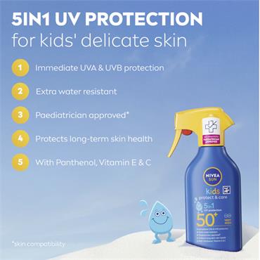 Nivea Sun Kids Spf 50 5in1