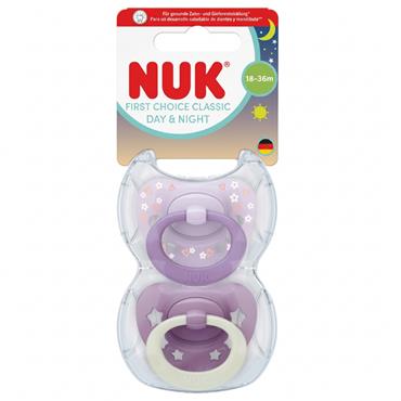 Nuk First Choice Classic Soother Purple 18-36mths