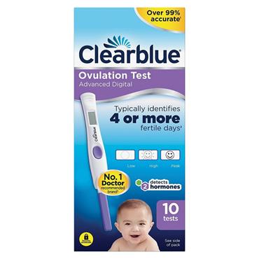 Clearblue Advanced Digital Ovulation Test 10 Tests