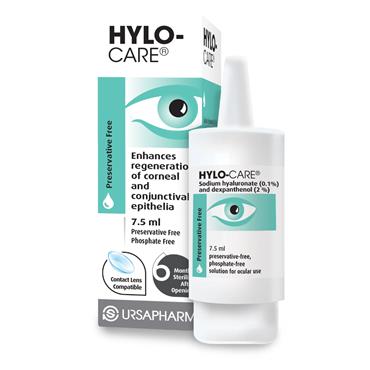 Hylo Care Preservative Free Eye Drops 7.5Ml