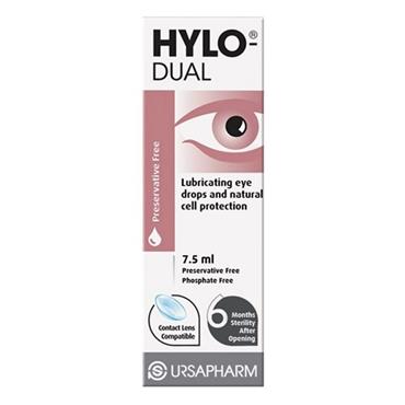 Hylo Dual Preservative Free Eye Drops 7.5ml