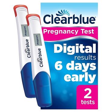 Clear blue Digital Pregnancy Test 2 Pack