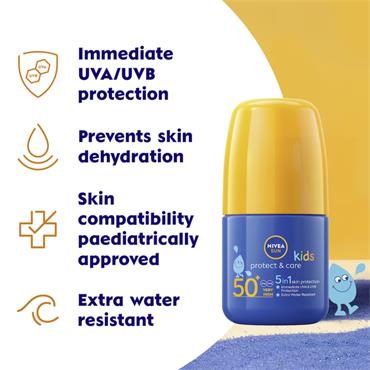 Nivea Sun Kids Protect and Care Roll On