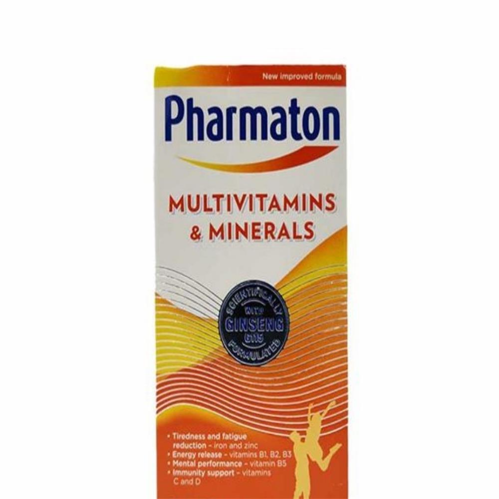 Pharmaton MultiVitamins&Minerals 100 caplets Mellericks Pharmacy