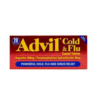 Advil Cold And Flu 20 Tablets