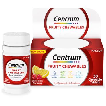 Centrum Fruit Chewables 30 tablets