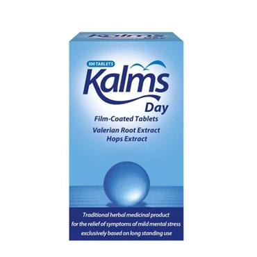 KALMS DAY WITH VALERIAN & HOPS 100 TABLETS