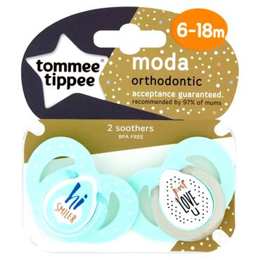 Tommee Tippee Moda Orthodontic 6-18 soother