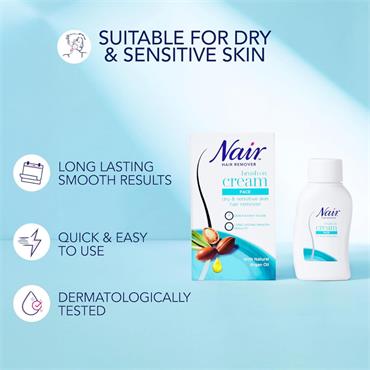 Nair Brush On Cream Hair Remover 50ml
